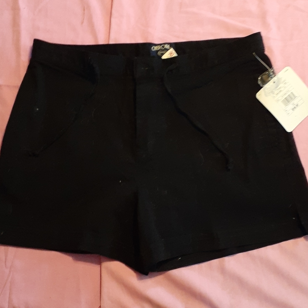 Very cute Black Cherokee Size 12 Summer Shorts.